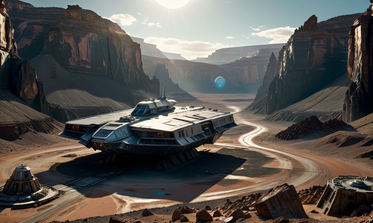 11123-1414178852-_long shot cinematic  still of the square shaped destroyer prometheus space ship landing, ridley scott style, abandonned base ca.jpg